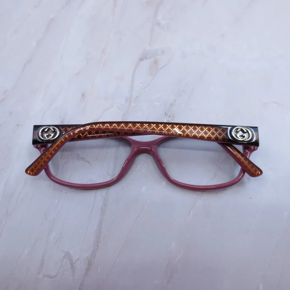 Gucci Optyl Eyeglasses Frame GG3648 Women Black Pink Tortoise Full Rim 53-15-140 - Picture 10 of 10